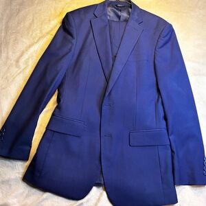 Elegant Royal Blue Men's Blazer